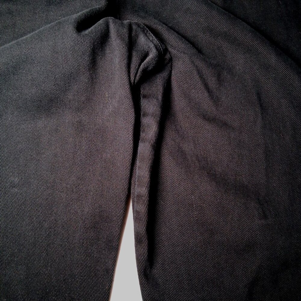 Vintage Lauren Ralph Lauren Jeans Size 10 Black Denim High Waist Mom Hong Kong - Picture 7 of 16